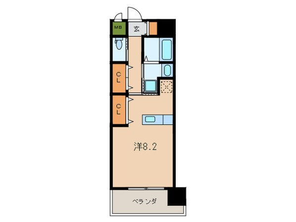 アクシオ北九州の物件間取画像